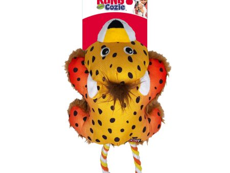 KONG Cozie Tuggz Dog Toy Cheetah 1ea SM MD Hot on Sale