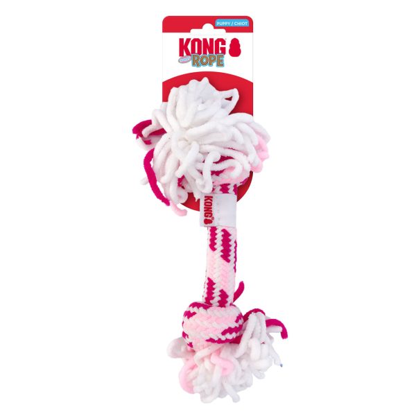 KONG Rope Puppy Toy Stick Assorted 1ea MD Fashion