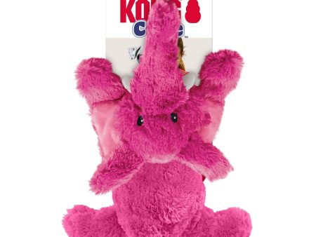 KONG Cozie Elmer Elephant Plush Dog Toy Pink 1ea SM Discount