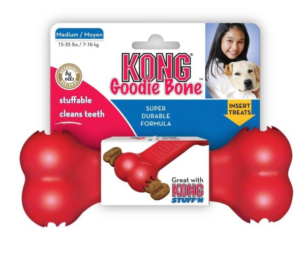 KONG Goodie Bone Dog Toy 1ea MD For Sale