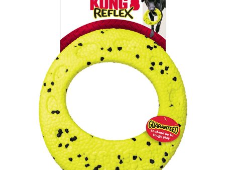 KONG Reflex Flyer Dog Toy 1ea One Size Supply