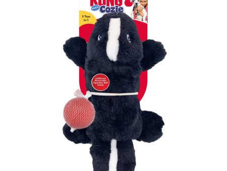 KONG Cozie Pocketz Dog Toy Skunk 1ea SM For Sale