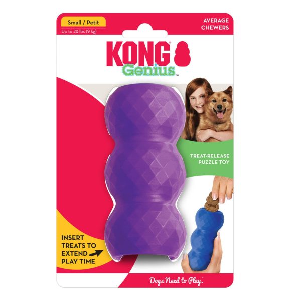 KONG Genius Mike Dog Toy Assorted 1ea SM Hot on Sale