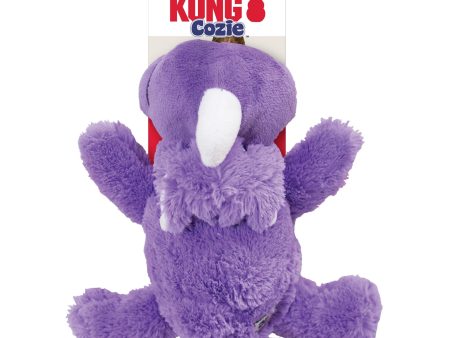 KONG Cozie Rosie Rhino Plush Dog Toy Purple 1ea MD Hot on Sale