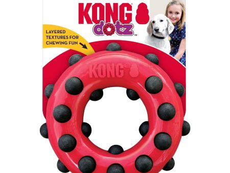 KONG Dotz Circle Dog Toy 1ea SM For Cheap