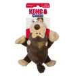 KONG Cozie Spunky Monkey Plush Dog Toy Brown 1ea SM Online now