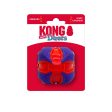 Kong Duets Duos Dog Toy Ball, 1ea Medium Fashion