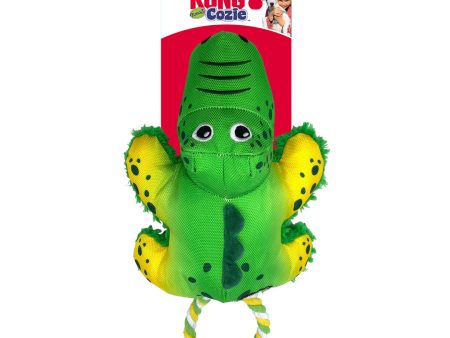 KONG Cozie Tuggz Dog Toy Alligator 1ea SM MD Sale