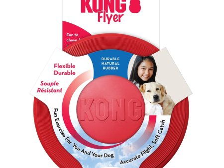 KONG Flyer Dog Toy Red 1ea LG For Cheap