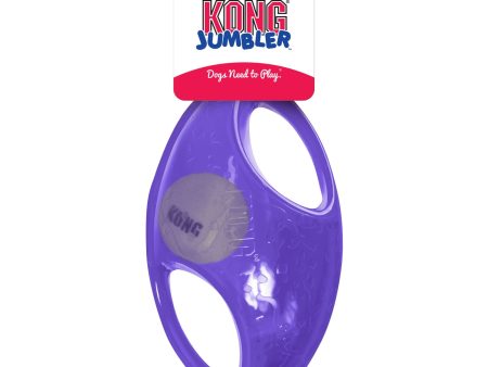 KONG Jumbler Dog Toy Football Assorted 1ea MD LG For Discount