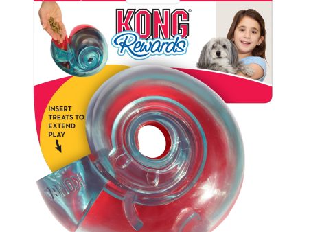 KONG Rewards Treat Dispenser Dog Toy Red 1ea SM Supply