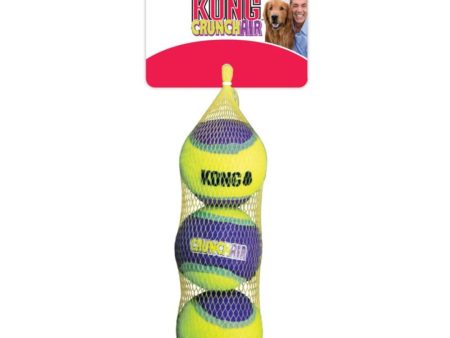 KONG Crunch Air Balls Dog Toy Purple MD (2 pack) For Discount