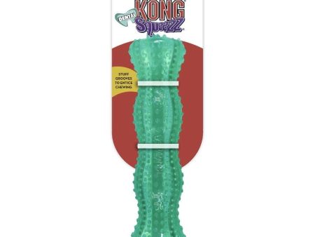 KONG Dental Squeezz Stick Dog Chew Teal 1ea MD Online Sale