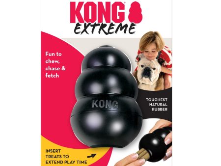 KONG Extreme Dog Toy Black 1ea LG Online