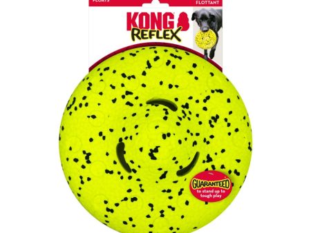 KONG Reflex Glide Flyer Dog Toy 1ea One Size Supply