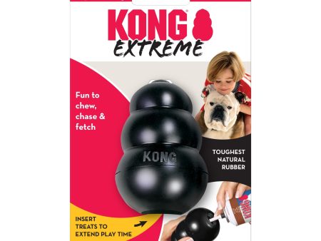 KONG Extreme Dog Toy Black 1ea SM Online Sale