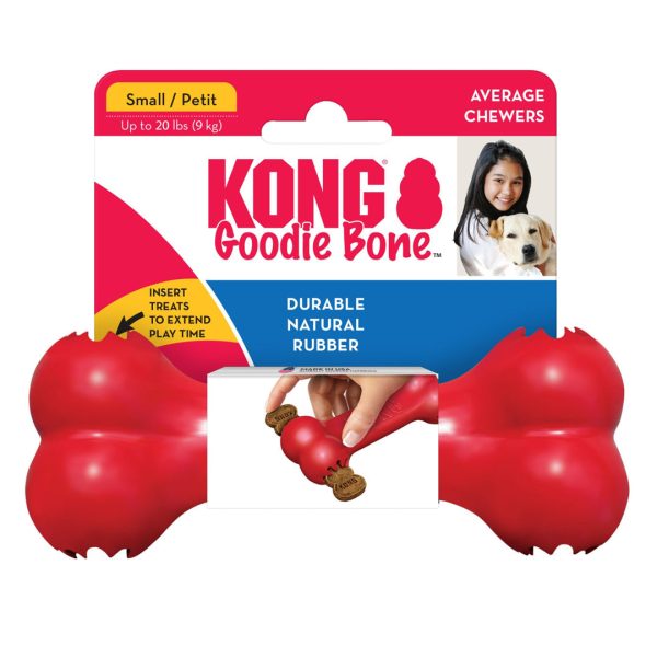 KONG Goodie Bone Dog Toy 1ea SM Discount