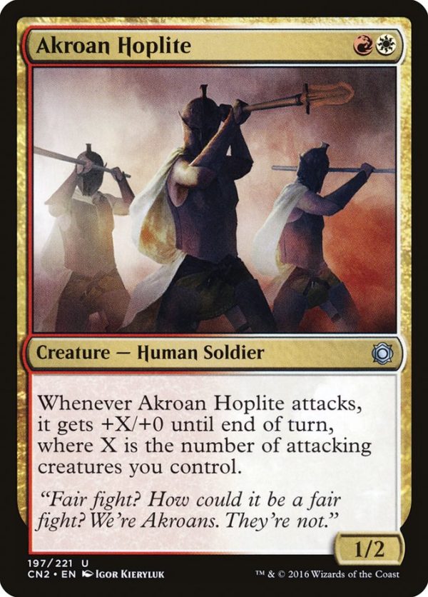 Akroan Hoplite [Conspiracy: Take the Crown] Discount