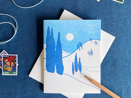 Moonlit Hills Holiday Card Discount