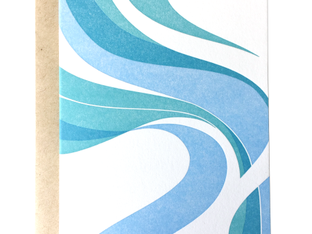 Fillmore Swirl Blank Card - Cool Online Hot Sale