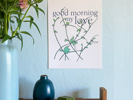 Good Morning Art Print For Cheap