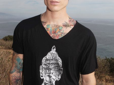 Buddha T-Shirt Teja Tee Black Yoga Shirt Supply