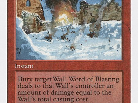 Word of Blasting [Fifth Edition] Online now