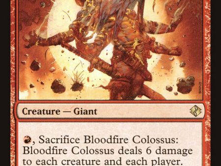 Bloodfire Colossus [Duel Decks: Venser vs. Koth] For Discount