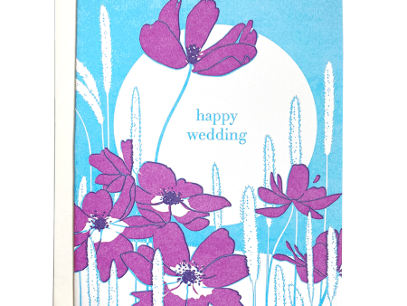 Anemone Wedding Card Online