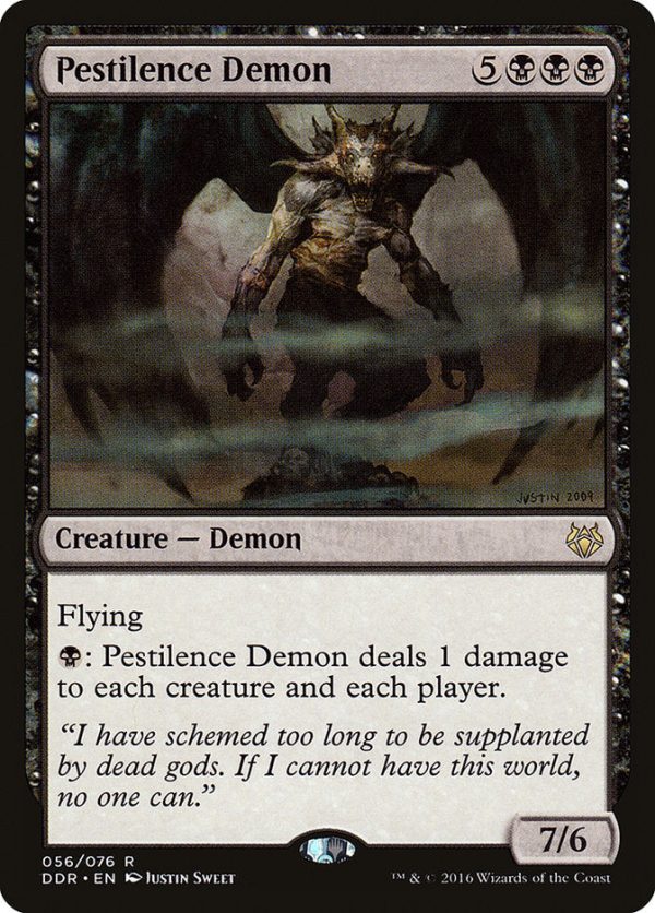 Pestilence Demon [Duel Decks: Nissa vs. Ob Nixilis] For Sale