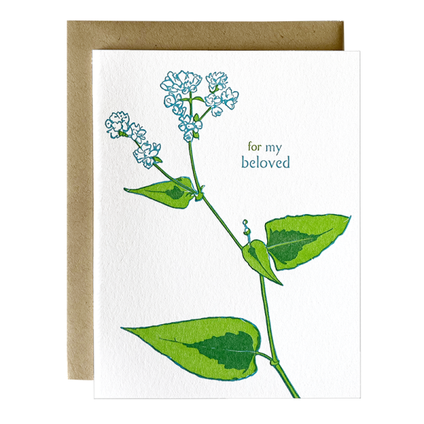 Persicaria Beloved Card Fashion