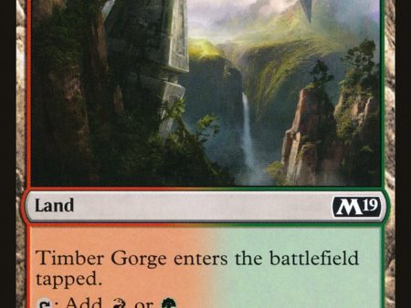 Timber Gorge [Core Set 2019] Online