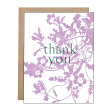 Wildflower Thanks Card on Sale