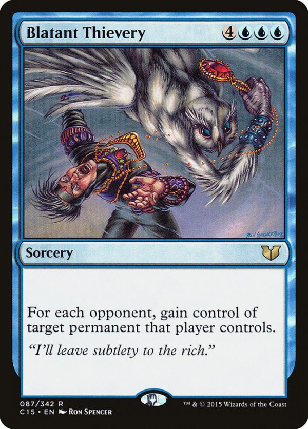 Blatant Thievery [Commander 2015] Discount