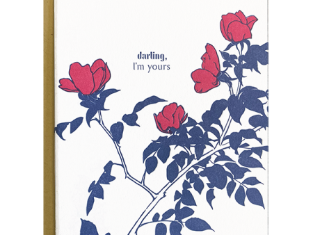 Wild Rose Darling Card Online Hot Sale