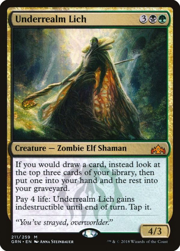 Underrealm Lich [Guilds of Ravnica] Discount