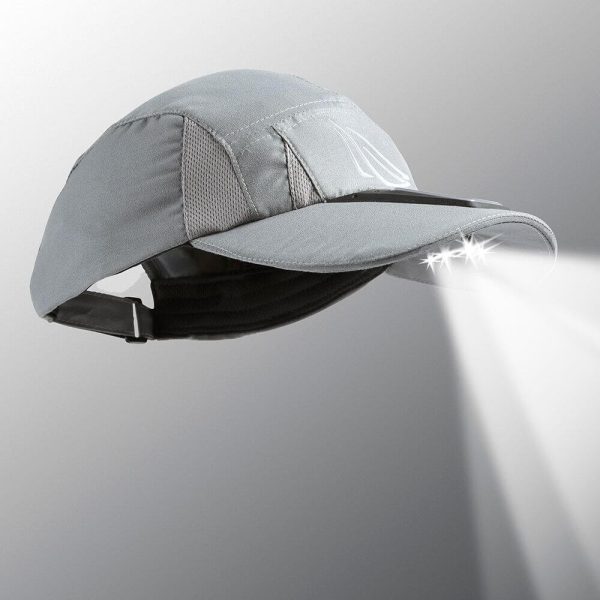 POWERCAP 25 75 Solar Microfiber LED Lighted Hats Online now