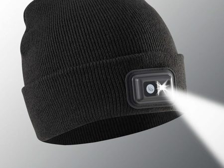 POWERCAP 2.5 Rechargeable Knit LED Lighted Headlamp Beanies Fashion