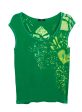 Star Yantra Yoga Tee Shirt OM Aspen Green on Sale