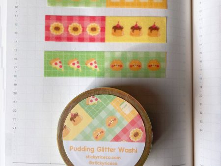 Cute Bear Bunny Frog Glitter Washi Tape on Sale