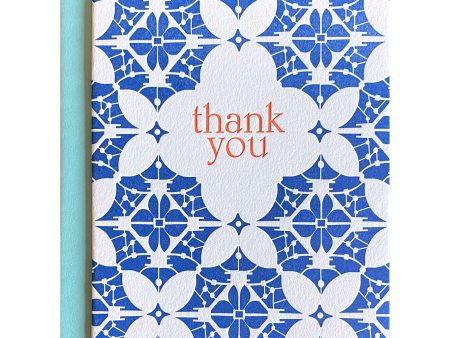 Lace Thank You Card Hot on Sale