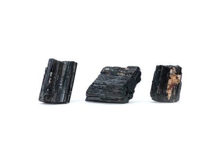 Black Tourmaline, rough Hot on Sale