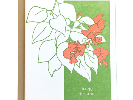 Bougainvillea Christmas Card Cheap