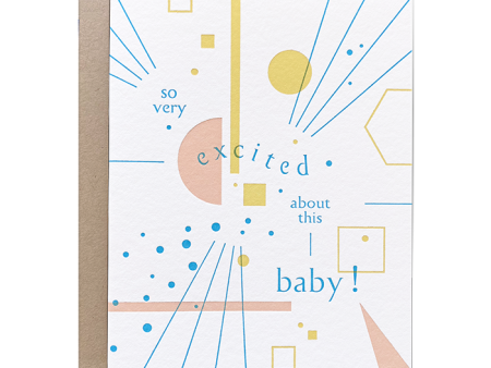 So Excited Baby Card For Sale