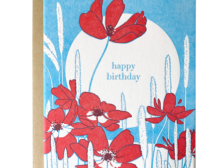 Anemone Birthday Card Online Hot Sale