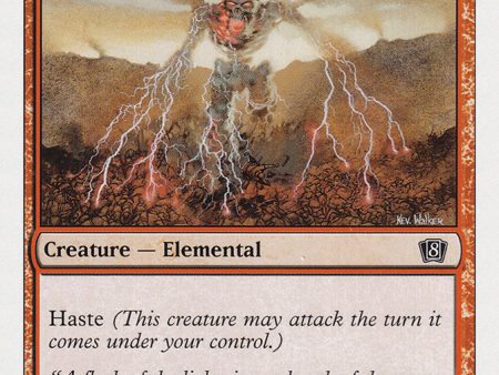 Lightning Elemental [Eighth Edition] For Sale