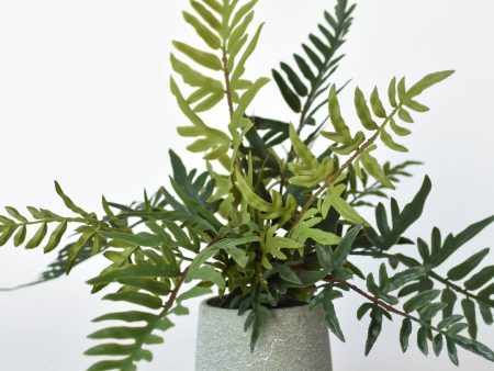 13  Faux Winterbourne Fern in Pot - FERN3 Online