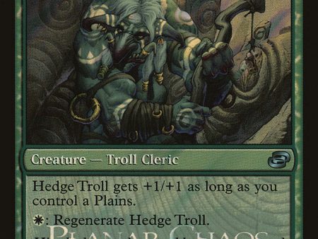 Hedge Troll [Planar Chaos Promos] Online