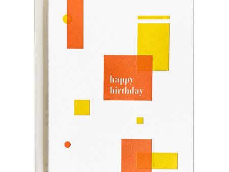 Modern Birthday Card For Sale