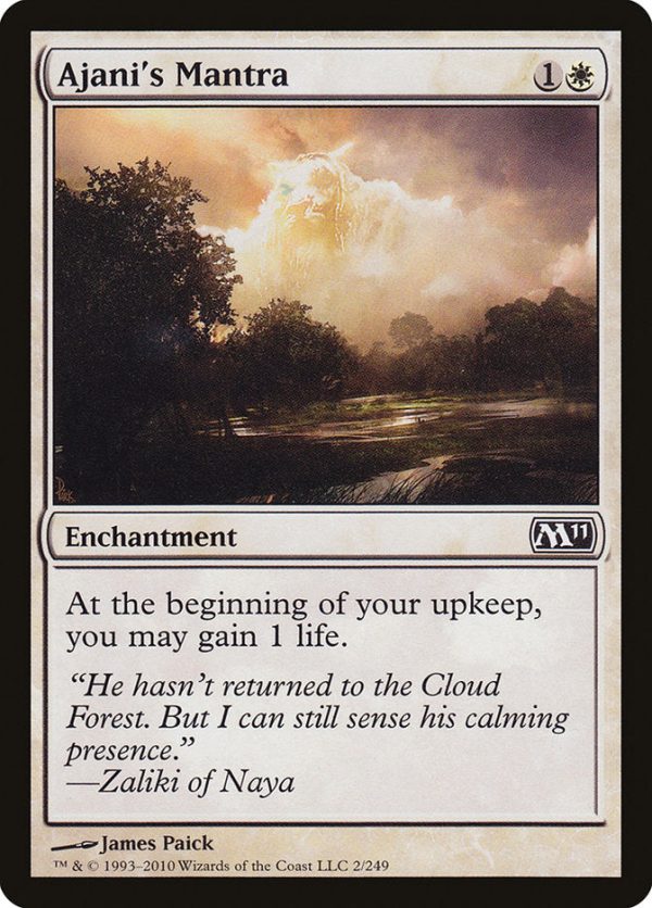 Ajani s Mantra [Magic 2011] Online Sale